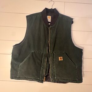 Green Carhartt Vest
